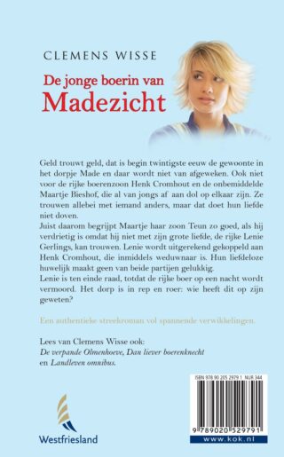 De jonge boerin van Madezicht - achterkant