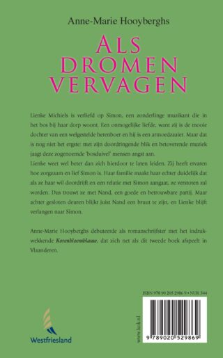 Als dromen vervagen - achterkant