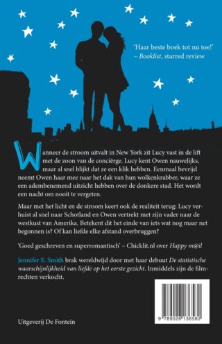 Duizend kilometer tussen jou en mij - achterkant