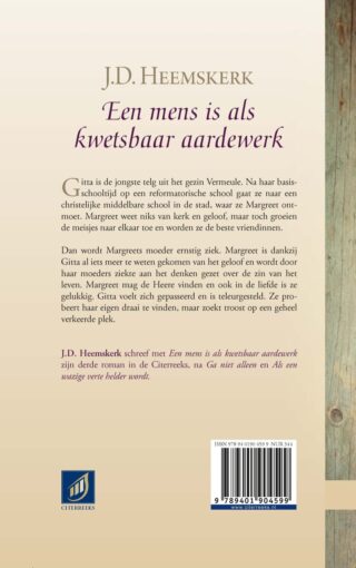 Een mens is als kwetsbaar aardewerk - achterkant