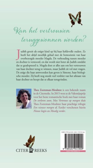 Vertrouw op morgen - deel 3 - achterkant