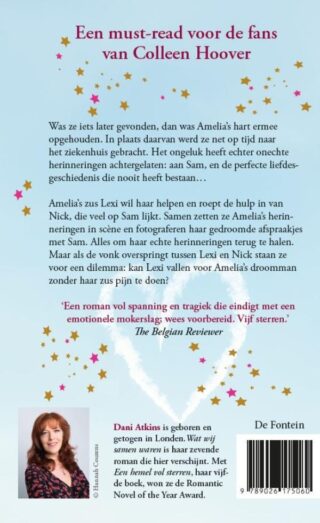Wat wij samen waren - achterkant
