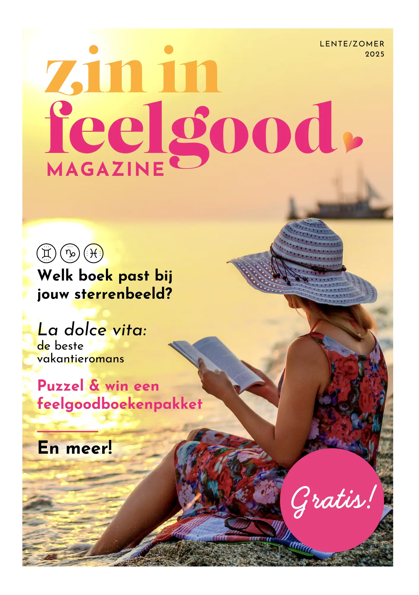 cover zin in feelgood magazine lente/zomer