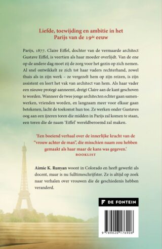 Mademoiselle Eiffel - achterkant