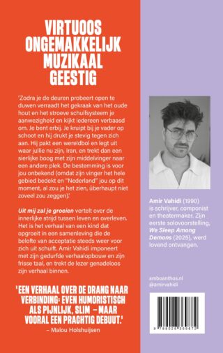 Uit mij zal je groeien - achterkant