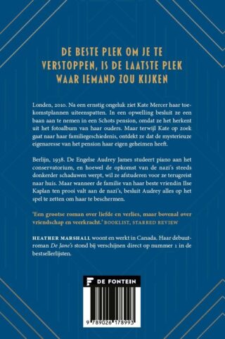 De verborgen geschiedenis van Audrey James - achterkant