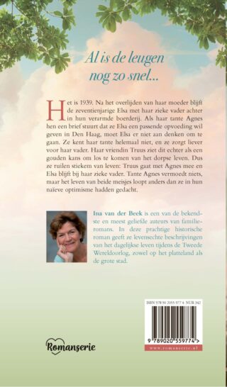 Leven met een leugen - achterkant
