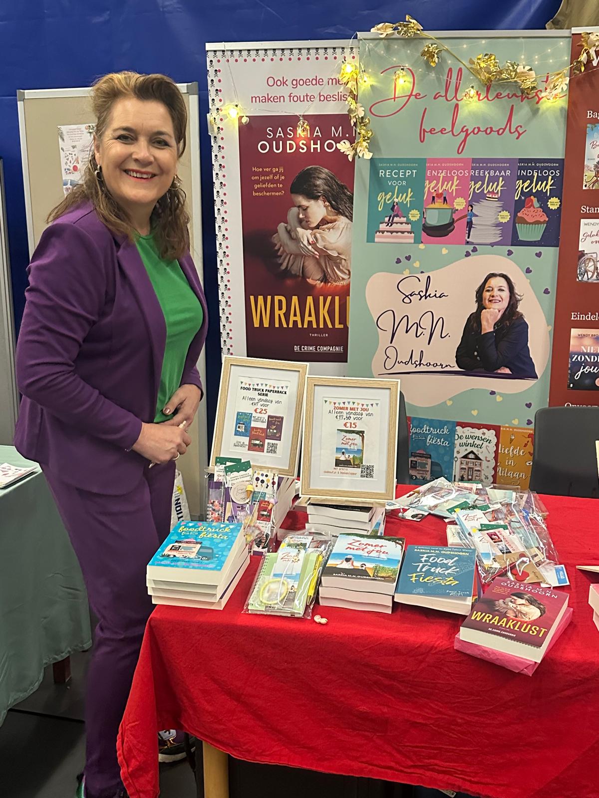 Saskia boekevenement