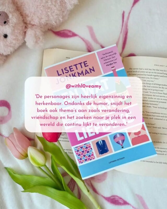 Het is alweer 3 weken geleden dat ‘En wat dan liefde is’ van Lisette Jonkman verscheen en wat hebben we al veel leuke en lieve recensies voorbij zien komen!

We delen er graag een paar met jullie, want we genieten er zó van om te lezen wat het boek met jullie doet. 🧡

Heb jij het boek al gelezen?

📷: @withl0veamy

@liss1988 #zininfeelgood #zininfeelgood #zininfeelgoodboeken #feelgoodboek #feelgoodboeken #feelgoodbook #lezen #lezenisleuk #enwatdanliefdeis #lisettejonkman