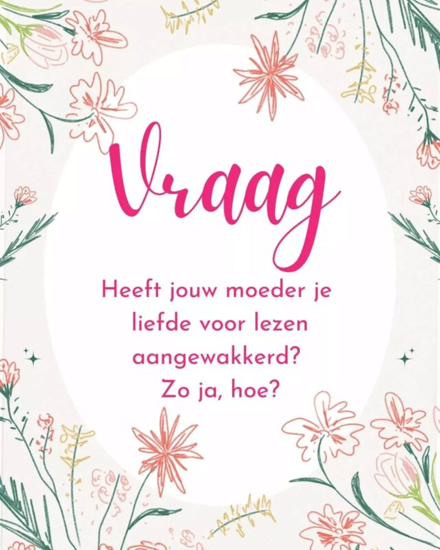 Zondag is het Moederdag, een dag om stil te staan bij de vrouwen die ons grootbrachten, ons troosten, ons inspireren en er onvoorwaardelijk voor ons zijn. Niet alleen je moeder, maar ook je schoonmoeder, bonusmoeder, tante, oma of die ene bijzondere vrouw die als een moeder voor je voelt, verdient het om in het zonnetje gezet te worden. 🌷

Wij zijn heel benieuwd... Heeft jouw moeder je liefde voor lezen aangewakkerd? Zo ja, hoe? Laat het ons weten, we vinden het prachtig om jullie verhalen te lezen. ❤️

#zininfeelgood #zininfeelgoodboeken #feelgoodboek #feelgoodboeken #feelgoodbook #lezen #lezenisleuk #boekentips #leestips #bookstagram #feelgoodfriday #feelgoodfridayvraag