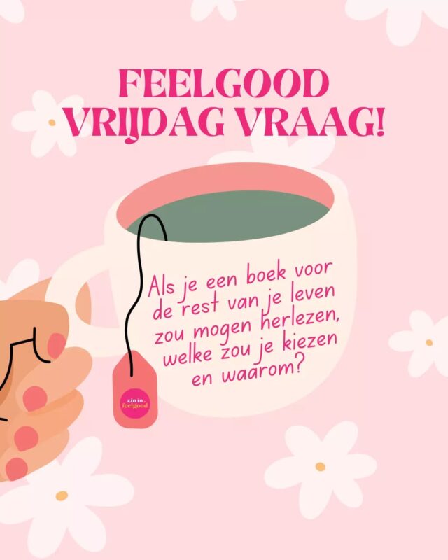 Feelgood vrijdag-vraag 💬💖

Als je één boek voor de rest van je leven zou mogen herlezen, welke zou je kiezen en waarom?

Laat ons jouw antwoord weten in de comments! 💌

#zininfeelgood #zininfeelgoodboeken #feelgoodboek #feelgoodboeken #feelgoodbook #lezen #lezenisleuk #boekentips #leestips #bookstagram #feelgoodfriday #feelgoodfridayvraag