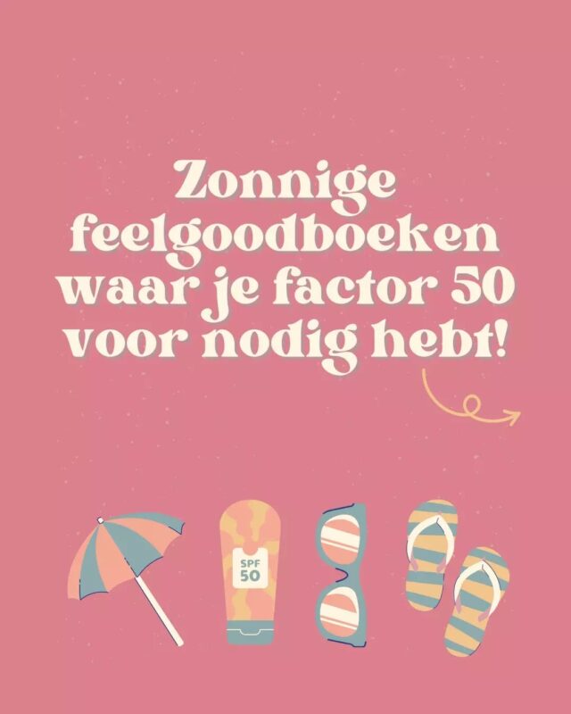 Het is vandaag Zonnebranddag! 🧴🌞

Uiteraard is het belangrijk dat je je goed insmeert voordat je met een van deze zonnige feelgoodboeken heerlijk buiten in het zonnetje duikt!

🔆 'Thuis in het onbekende' van Vannessa Thuyns
🔆 'Strandflirt' van Fabiënne Swinkels
🔆 'Roze banden & zomerjurken' van Joëlla van der Breggen
🔆 'Volgeboekt' van Paula Heeger
🔆 'Zomer op Buttercup Beach' van Holly Martin
🔆 'Zonnegloed' van Irene Hannon
🔆 'De zomer aan het meer' van Erica James
🔆 'Een broeierige zomer' van Clare Chambers
🔆 'Een zomer in Venetië' van Nicky Pellegrino
🔆 'Een onverwachte zomer' van Marjoleine Tel
🔆 'Doorstarters aan de Franse kust' van Marjolein Vrijenhoek
🔆 'Italiaanse toestanden' van Tamara Haagmans

Voor welk zomers boek ga jij?

#zininfeelgood #feelgood #feelgoodboeken #feelgoodbooks #leestip #mustread #boeken #lezen #boekenliefhebbers #igreads #booklover #boeknerd #leesvoer #bookish #bookworm #bookaddict #leesplezier #lekkerlezen #readingtime #bookcommunity #boekenkast #bookobsessed #bookrecommendation #lezenisleuk #instaboek #boekstagram #boekentips