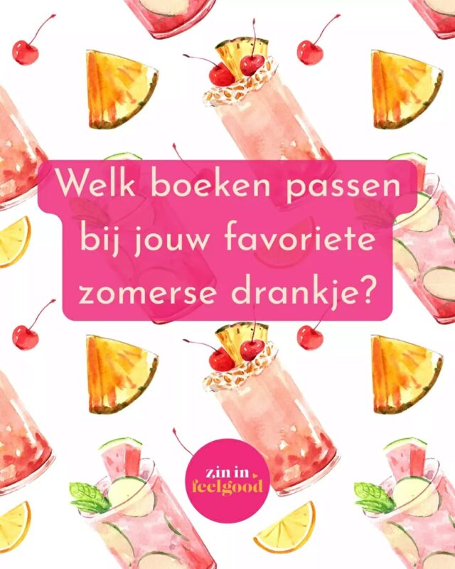 Kies een zomers drankje en krijg twee boekentips! 🌞🍹🍸🧉🥤🧃

Voor welk drankje zou jij gaan? Laat het ons weten in de comments! ⬇️

#zininfeelgood #feelgood #feelgoodboeken #feelgoodbooks #leestip #mustread #boeken #lezen #boekenliefhebbers #igreads #booklover #boeknerd #leesvoer #bookish #bookworm #bookaddict #leesplezier #lekkerlezen #readingtime #bookcommunity #bookobsessed #bookrecommendation #lezenisleuk #instaboek #boekstagram #boekentips #zomerboek #zomerboeken #zomersboek #zomerseboeken
