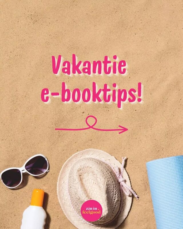 E-reader in je tas, koffers gepakt… maar nog geen idee wat je wilt lezen? Wij helpen je op weg met een paar heerlijke feelgoodtips, perfect om van te genieten in de zon of in de schaduw! 🌞🕶️

Welk e-book neem jij mee op reis? ✈️✨

#zininfeelgood #feelgoodboek #feelgoodboeken #boeken #lezen #boekstagramnl #instaboek #boekentips #leestips #ebooks #ebook #ereader